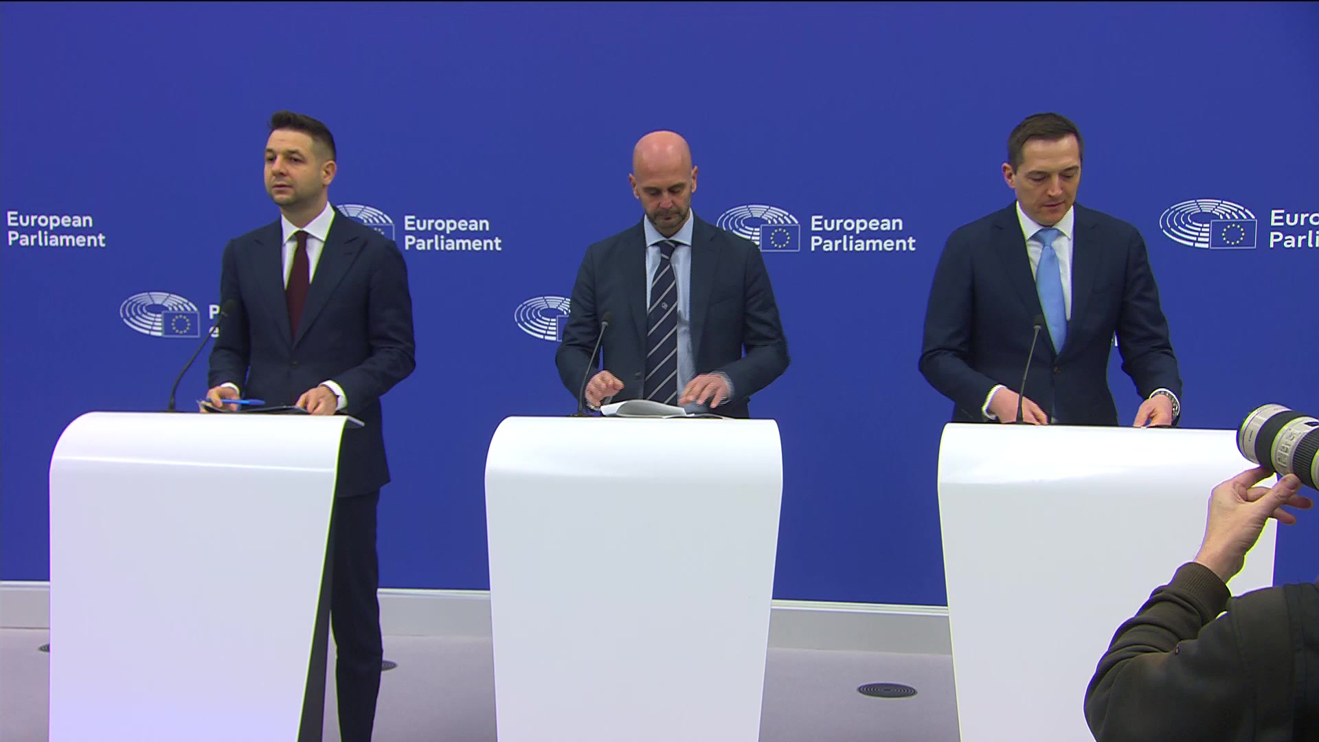 Press briefing by Nicola PROCACCINI (ECR, IT) and Patryk JAKI (ECR, PL), ECR Group Co-Presidents